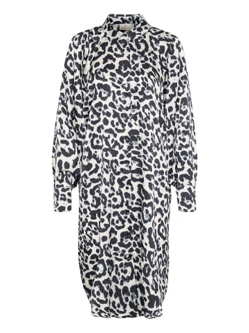 Kaffe Kleid "Roxy" in Weiß/ Schwarz