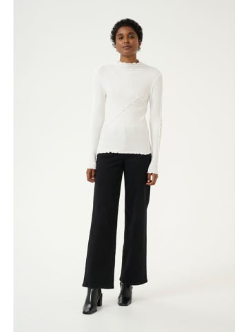 Kaffe Longsleeve "Kayla" in Weiß