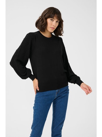 Kaffe Pullover "Karen" in Schwarz