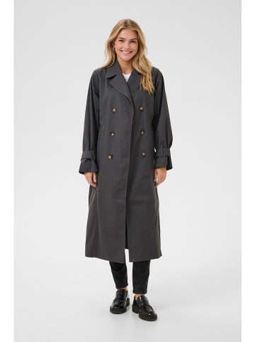 Kaffe Trenchcoat "Patricia" in Schwarz
