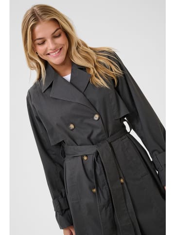 Kaffe Trenchcoat "Patricia" zwart