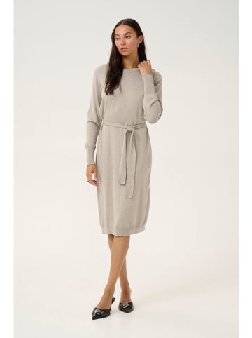 Kaffe Kleid "Lizza" in Hellgrau
