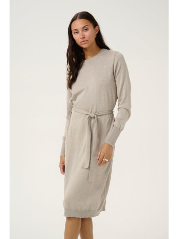 Kaffe Kleid "Lizza" in Hellgrau