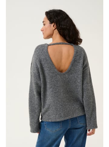 Kaffe Pullover "Rue" in Anthrazit