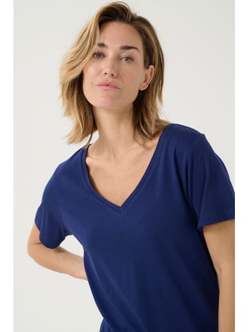 Cream Shirt "Naia" in Blau
