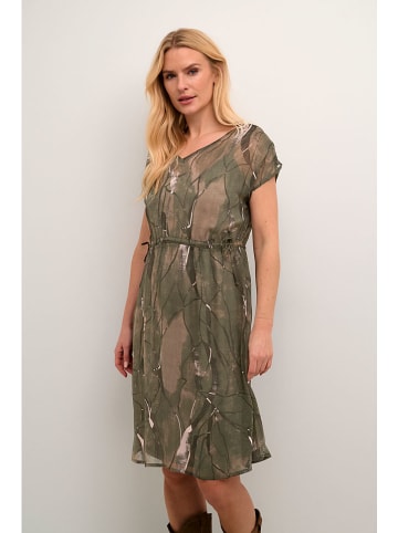 Cream Kleid "Chery" in Dunkelgrün