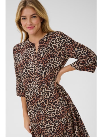 Kaffe Kleid in Braun