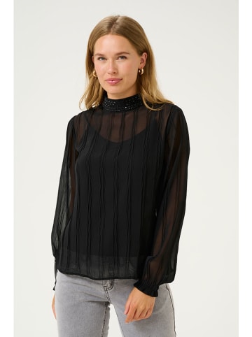 Cream Bluse "Sadia" in Schwarz