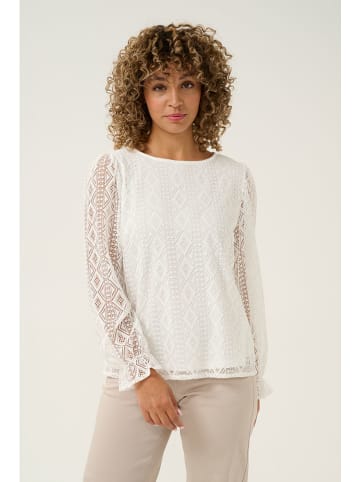 Cream Blouse "Valerie" wit