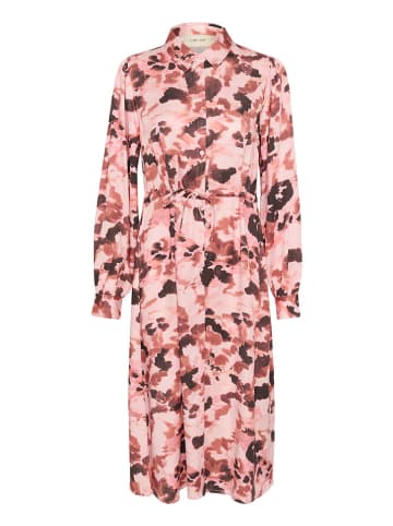 Cream Kleid "Elena" in Rosa/ Schwarz