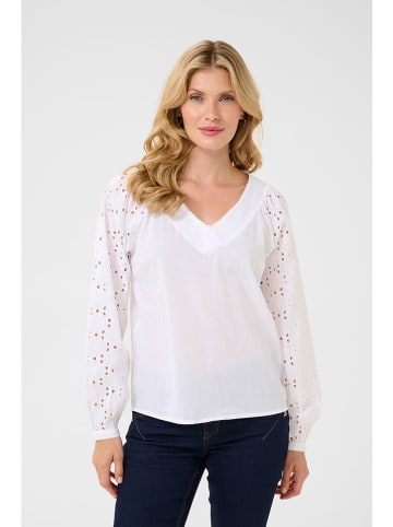 Cream Blouse "Vera" wit