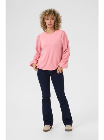 Cream Pullover "Dela" in Rosa