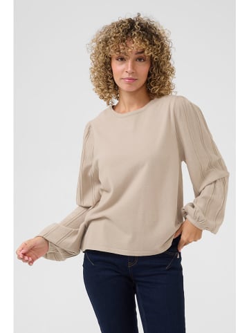 Cream Pullover "Dela" in Sand