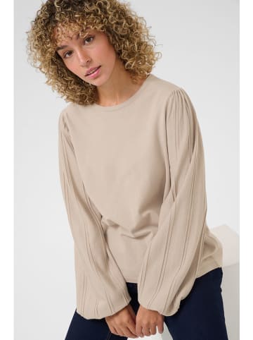 Cream Pullover "Dela" in Sand