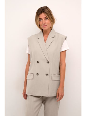 Cream Gilet "Barny" grijs