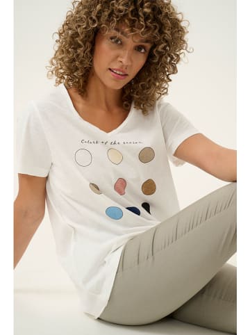 Cream Shirt "Lavika" wit