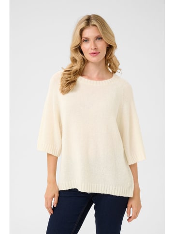 Cream Sweter "Blu" w kolorze kremowym