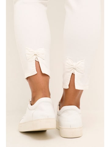 Cream Hose "Sorya" in Weiß