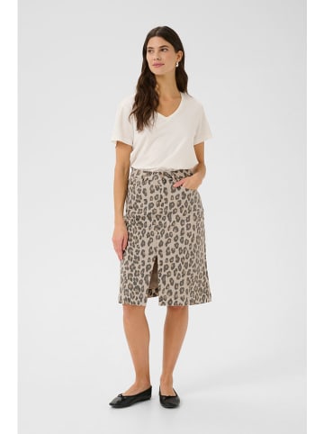 Cream Rok "Leona" taupe/grijs