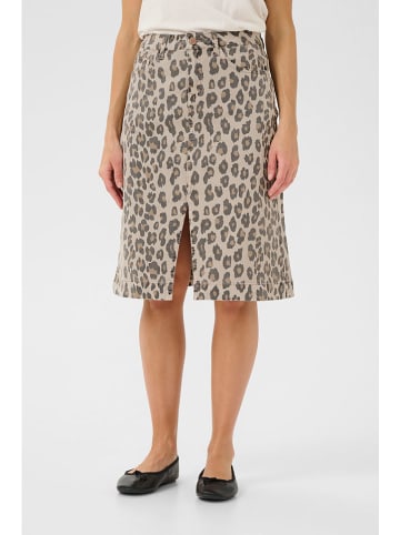 Cream Rok "Leona" taupe/grijs