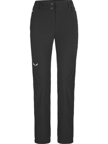 Salewa Softshellbroek - regular fit - zwart