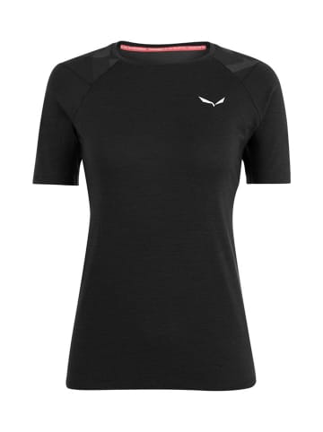 Salewa Funktionsshirt in Schwarz