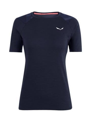 Salewa Funktionsshirt in Dunkelblau