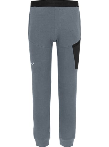 Salewa Sweathose in Grau/ Schwarz