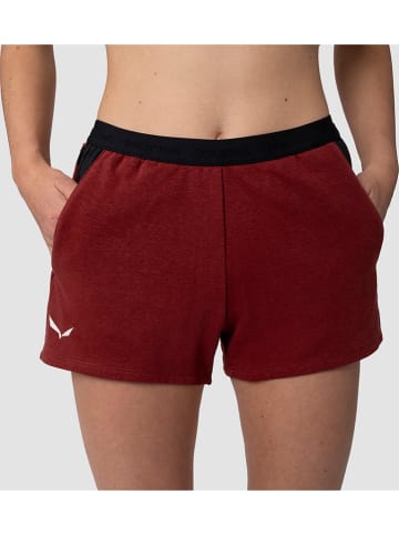 Salewa Funktionsshorts in Rot/ Schwarz