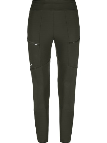 Salewa Funktionsleggings in Grün