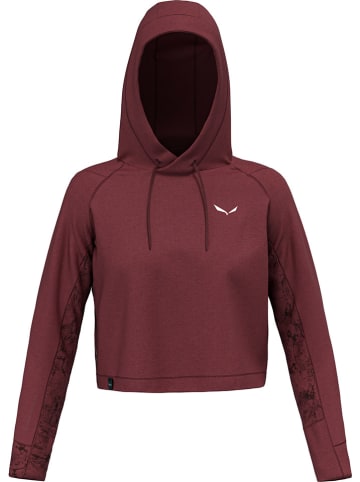 Salewa Functionele hoodie rood