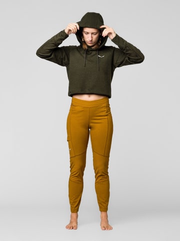 Salewa Funktionshoodie in Khaki