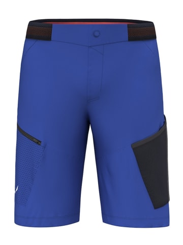 Salewa Funktionsshorts - Athletic fit - in Blau/ Schwarz