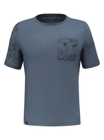 Salewa Funktionsshirt in Dunkelblau