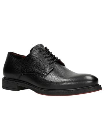 Wojas Leder-Schnürschuhe in Schwarz
