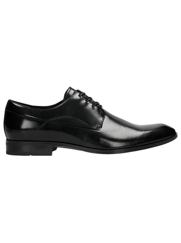 Wojas Leren veterschoenen zwart