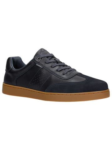 Wojas Leren sneakers zwart
