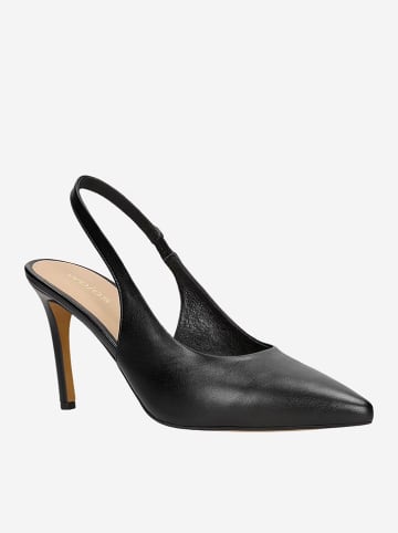 Wojas Leder-Pumps in Schwarz