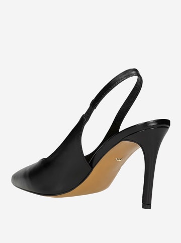 Wojas Leder-Pumps in Schwarz