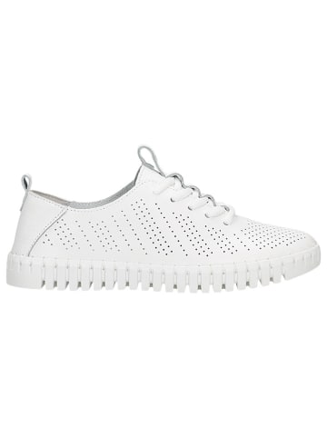 Wojas Leder-Sneakers in Weiß