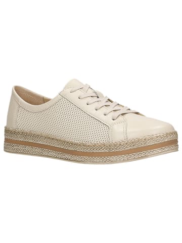 Wojas Leren sneakers crème