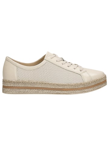 Wojas Leren sneakers crème