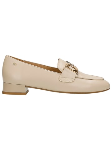Wojas Leder-Mokassins in Beige
