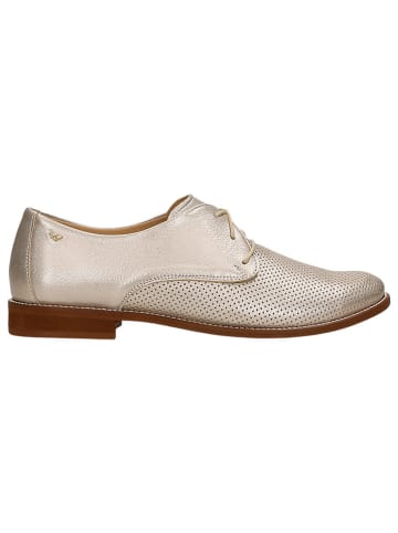 Wojas Leder-Schnürschuhe in Silber