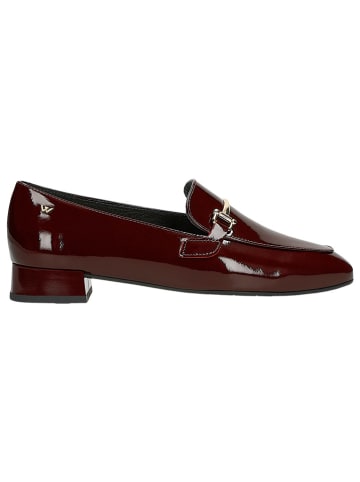 Wojas Leren mocassins donkerrood