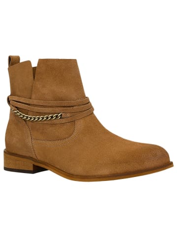 Wojas Leder-Boots in Hellbraun