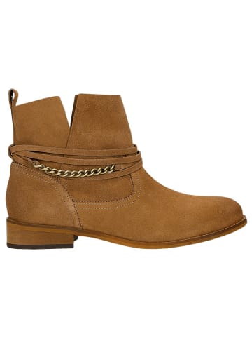 Wojas Leder-Boots in Hellbraun