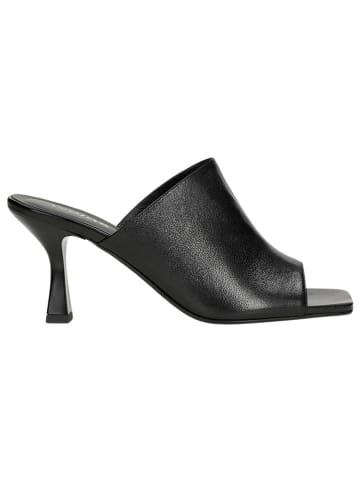 Wojas Leren slippers zwart