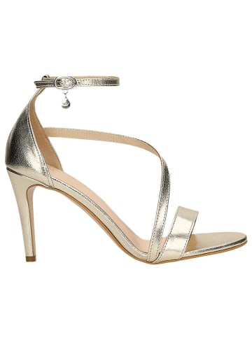 Wojas Leder-Sandaletten in Gold
