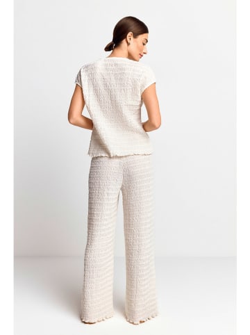 Rich & Royal Bluse in Creme